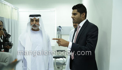 sheikh nahyan bin mubarak al nahyan  Visits thumbay hospital in dubai 1